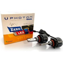 Photon Ampul Zero Hb3 9005 / Hb4 9006 Xtreme Yellow Fansız LED 12V-24V Headlight Pht ZR3725 Xy