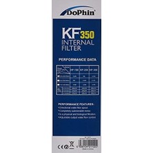 Prime Dophin KF-350 Akvaryum Için Iç Filtre, 350 L/h