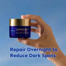 Prime LUMINOUS630 Leke Karşıtı Gece Yüz Bakım Kremi 50ML,NEMLENDIRICI,HYALURONIK Asit,thiamidol,tüm Cilt ve Leke Tipleri (2 Paketi)