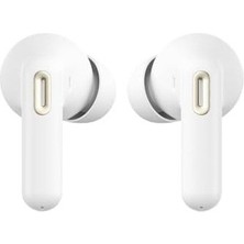 Prime Opus Pro Bluetooth Kablosuz Kulakiçi Tws Kulaklık, Anc Aktif Gürültü Engelleme ve Enc Sistemi, Beyaz