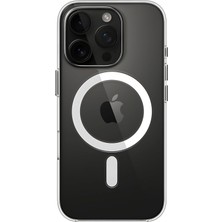 Store iPhone 16 Pro Için Origin+ Serisi Magsafe ile Uyumlu Crystal Clear Ultra Şeffaf Hybrid Materyal Kılıf Yarı Yumuşak Yarı Sert Sararmaya Karşı Dayanıklı Kılıf Kapak (Ultra Şeffaf, 16 Pro)