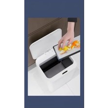 Prime Otomatik Sensörlü Sessiz Kapatma Çok Amaçlı Çöp Kutusu- Yerli Üretim -2 Adet Aa (Kalem) Pil ile Çalışmaktadır 12 Lt
