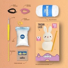 Prime Mini Tavşan Örgü Kiti - Amigurumi Tığ Kitimini Tavşan Örgü Kiti - Amigurumi Tığ Kiti