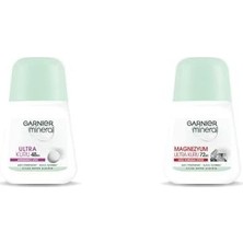 Prime Mineral Ultra Kuru Roll-On Deodorant + Mineral Magnezyum Ultra Kuru Roll-On Deodorant