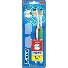 Prime Deep Clean Derinlemesine Temizlik Diş Fırçası 1+1 Orta