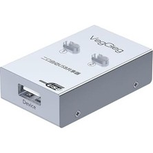 Prime Veggieg USB 2.0 Anahtarlı 2 Portlu Yazıcı Printer Çoklayıcı Sharing Switch