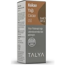 Prime Kakao Yağı, Soğuk SIKIM,%100 Saf ve Doğal, Doğal Bronzluk, 20 ml
