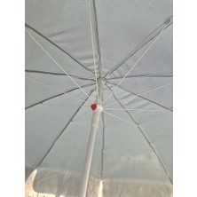 Prime Plaj Şemsiyesi Gri 200 cm 10 Telli