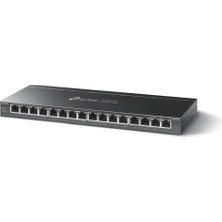 TL-SG116P, 16-Port Gigabit Desktop Switch With 16-Port Poe+