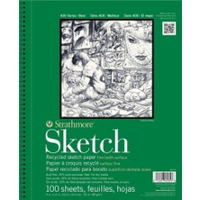 Prime Strathmore 400 Serisi Recycled Sketch Defteri 22.5 * 30 cm 100 Yaprak