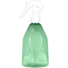 Prime Prizma Desenli Sprey Şişe, Boş Plastik Şişe, Püskürtme Başlıklı (Yeşil)