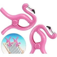 Prime Pembe Plaj Havlusu Mandalı, 2'li Set, Güçlü Tutuşlu, Taşınabilir Klips