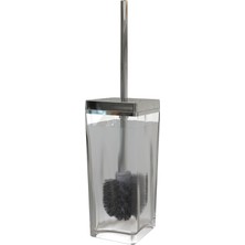Prime Biga Wc Fırça Şeffaf-Krom