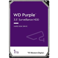 Digital 1tb Wd Mor Gözetim Dahili Sabit Disk HDD - Sata 6 Gb/s, 64 MB Önbellek, 3.5" - WD11PURZ