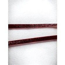 Prime Yılbaşı Glitter Kurdele Seti, Yeşil, Kırmızı, Altın, Gümüş ve Beyaz, Dekoratif Parlak Şeritler, 5 Parça 2 Metre (5, Simli)