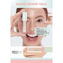 Prime By Pastel Cover Perfect Concealar SPF30 Ultra Kapatıcı, 306 Caramel