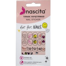 Prime Nascita Emoji Desenli Tırnak Stickerı - 28