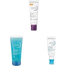 Prime Cicabio Cream+ Spf 50 + Atoderm Kuru ve Hassas Ciltler Için Temizleyici Duş Jeli 200 ml + Hydrabio Gel-Cream Niasinamid ve E Vitamini Içeren Jel Dokulu Nemlendirici Yüz Kremi 40 ml