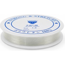 Şeffaf Likralı Lastik Misina 1.0 mm