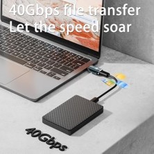 Prime 240W Pd3.1 Manyetik Usb-C Adaptör | 40GBPS Usb4.0 Veri Aktarımı | Tam Fonksiyonlu ve Çok Yönlü Otget
