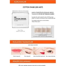 Çift Taraflı Makyaj Pamuğu Swabs (300ADET)