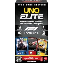 Prime Mattel Games Uno F1 Kartlar Başlangıç Paketi JLV42