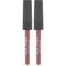 Prime Uzun Süre Kalıcı Kadifemsi Kuruma Yapmayan Mat Likit Ruj - Lipstick 513 Dry Cranberry (2 Paketi)