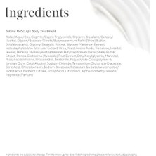 Prime Murad Retinal Içeren Yenileyici Vücut Bakımı Kremi, Retinal Resculpt Body Treatment
