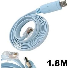 Prime 3852A USB Konsol Consol RJ45 USB 2.0 To Konsol Kablosu – 1.8m (CH340 Chipset) Router & Switch Uyumlu CH340 Kablosu