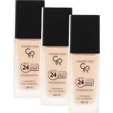 Prime Up To 24 Hours Foundation Fondöten No: 07 (3 Paketi)