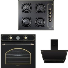 Prime Siyah Rustik Set