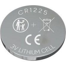 Prime Mag Batteries CR1225 3V Lityum Pil, 5'li Blister Paket, Uzun Ömürlü, Sızıntı Korumalı, Elektronik Cihazlar Için