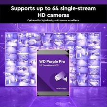 Digital 10 Tb Wd Purple Pro, Akıllı Video Sabit Sürücüsü Allframe