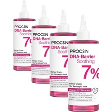 Prime Procsın Dna-Barrier Soothing Cilt Bariyeri Onarıcı Güçlendirici Yüz Temizleyici Tonik (4 Paketi)