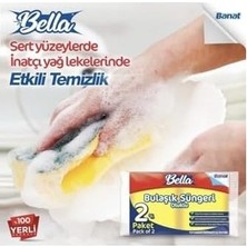 Prime Oluklu Bulaşık Süngeri 2'li