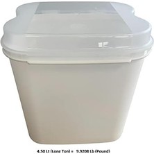 Prime Masal Saklama Kabı, Beyaz 10 L + 4, 5 L + 1, 6 L