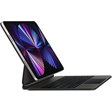 Prime Smart Keyboard Folio: 11 Inç iPad Pro ve iPad Air (4. ve 5. Nesil) Için iPad Klavyesi ve Kılıfı, Iki Farklı Görüntüleme Açısı, Ön ve Arka Koruma, Almanca