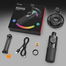 Prime K658 Rgb USB Mikrofon