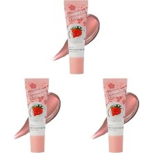 Prime Esfolio Hindistan Cevizi ve Çilek Içeren Dudak Balmı Coconut Strawberry Lip Balm (3 Paketi)