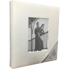 Prime Bf Albüm 10X15 500'LÜK Vinleks Deri Fotoğraf Albümü (Beyaz)