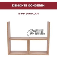 Prime Pıkas Tezgahüstü Ayarlanabilir Çok Amaçlı Raf – Baharatlık, Kahve Köşesi ve Mutfak Organizeri (Kahverengi)