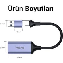 1080P 60Hz HDMI Video Capture Card USB 3.0 ve Type-C Görüntü Yakalama Kartı