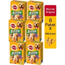 Prime Pedigree Biscrok 500 gr Köpek Ödül Bisküvi 6 Paket