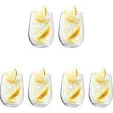 Prime Sorrento Çift Camlı 2'li Meyvesuyu Bardağı Seti - 355 ml 3lü Paket