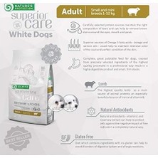 Prime 's Protection Care Beyaz Tüylü Köpekler Için Kuzulu Küçük Irk Köpek Maması 4kg