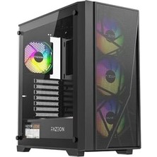 Prime Fazeon F12 650W 80+ Bronze F12 F12A650BBM Gaming Mid-Tower Pc Kasası