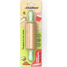 Prime Mini Ahşap Merdane-Yeşil