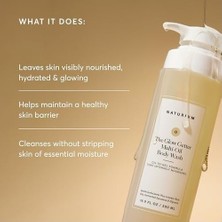 Prime Naturium The Glow Getter Multi-Oil Hydrating Body Wash, Gentle Cleanser, 16.9 Oz