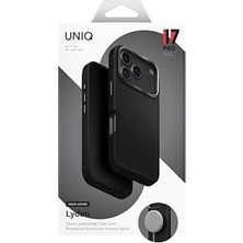 Prime Lyden Magclick Deri Kapak – 17 Pro ile Uyumlu, Şık ve Ince Tasarım, Manyetik Destekli, Darbeye Dayanıklı Premium Koruyucu Kılıf (Siyah)