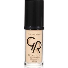 Prime Total Cover 2 In 1 Foundation & Concealer Fondöten ve Kapatıcı No: 022
